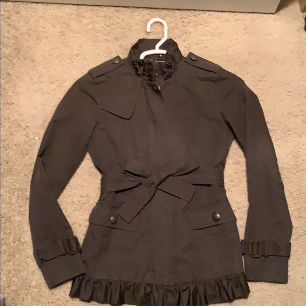 Banana Republic olive green military jacket